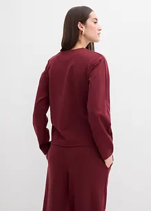 Maglia a maniche lunghe in punto di Roma, bonprix Maglia a maniche lunghe in punto di Roma, bonprix