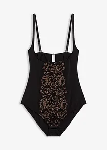 Body modellante con effetto modellante leggero e filato glitterato, bonprix Body modellante con effetto modellante leggero e filato glitterato, bonprix