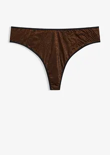 Perizoma alto in tessuto glitterato, bonprix Perizoma alto in tessuto glitterato, bonprix