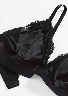 Bralette in materiale lucido, bonprix Bralette in materiale lucido, bonprix