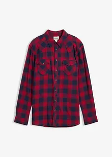 Camicia in flanella di puro cotone, bonprix Camicia in flanella di puro cotone, bonprix