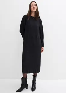 Abito midi in crinkle strutturato, bonprix Abito midi in crinkle strutturato, bonprix