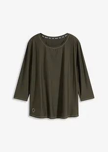 Maglia tecnica utra-morbida ad asciugatura rapida con maniche a 3/4, bonprix Maglia tecnica utra-morbida ad asciugatura rapida con maniche a 3/4, bonprix