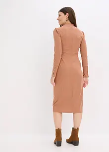 Abito di jersey a coste in misto viscosa, bonprix Abito di jersey a coste in misto viscosa, bonprix