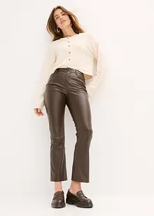 Pantaloni in similpelle, bonprix Pantaloni in similpelle, bonprix