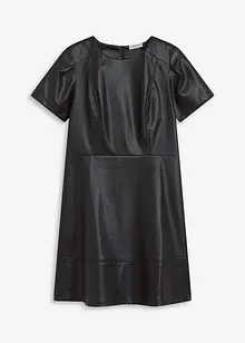 Abito corto in similpelle, bonprix Abito corto in similpelle, bonprix