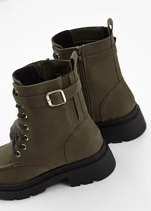 Scarponcini stringati con fibbia, bonprix Scarponcini stringati con fibbia, bonprix