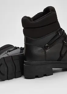 Scarponcini stringati foderati, bonprix Scarponcini stringati foderati, bonprix