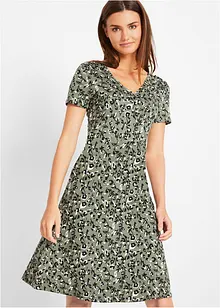 Abito in maglina di misto viscosa fluente, bonprix Abito in maglina di misto viscosa fluente, bonprix