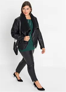 Giacca in similpelle, bonprix Giacca in similpelle, bonprix