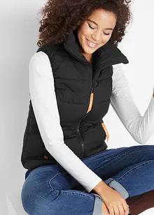 Gilet imbottito a collo alto, bonprix Gilet imbottito a collo alto, bonprix