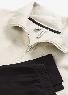 Tuta da casa in felpa con leggings, bonprix Tuta da casa in felpa con leggings, bonprix