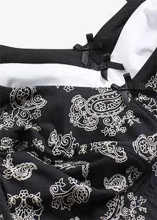 Reggiseno senza ferretto con cotone biologico (pacco da 3), bonprix Reggiseno senza ferretto con cotone biologico (pacco da 3), bonprix