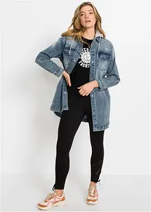 Giacca di jeans con cappuccio, bonprix Giacca di jeans con cappuccio, bonprix