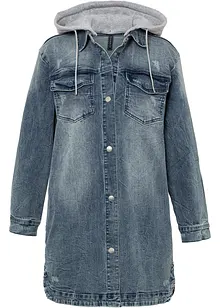 Giacca di jeans con cappuccio, bonprix Giacca di jeans con cappuccio, bonprix