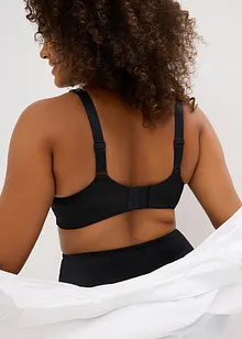 Reggiseno contenitivo senza ferretto con spalline imbottite e ricamo, bonprix Reggiseno contenitivo senza ferretto con spalline imbottite e ricamo, bonprix