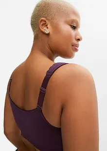 Reggiseno senza ferretto con chiusura anteriore e cotone biologico (pacco da 2), bonprix Reggiseno senza ferretto con chiusura anteriore e cotone biologico (pacco da 2), bonprix