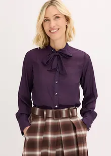 Camicetta di chiffon con fiocco staccabile, bonprix Camicetta di chiffon con fiocco staccabile, bonprix