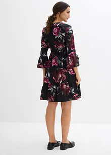 Abito chemisier prémaman / da allattamento in satin di puro cotone, bonprix Abito chemisier prémaman / da allattamento in satin di puro cotone, bonprix
