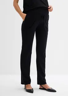 Pantaloni prémaman comodi in cotone biologico, bonprix Pantaloni prémaman comodi in cotone biologico, bonprix