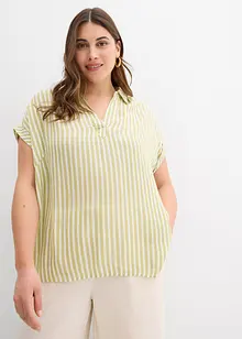 Blusa a maniche corte in viscosa fluente, bonprix Blusa a maniche corte in viscosa fluente, bonprix