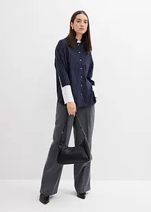 Camicia a righe in misto viscosa, bonprix Camicia a righe in misto viscosa, bonprix
