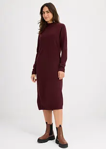 Abito in filato fine con colletto dritto, bonprix Abito in filato fine con colletto dritto, bonprix