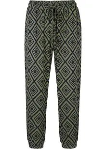 Pantaloni fantasia a pinocchietto, bonprix Pantaloni fantasia a pinocchietto, bonprix