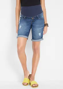 Bermuda di jeans prémaman, regular fit, bonprix Bermuda di jeans prémaman, regular fit, bonprix