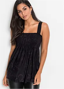 Top stile tunica in misto viscosa, bonprix Top stile tunica in misto viscosa, bonprix