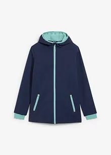 Softshell idrorepellente con cappuccio, bonprix Softshell idrorepellente con cappuccio, bonprix