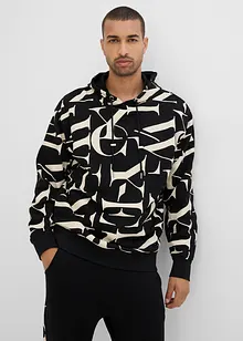 Felpa con cappuccio in cotone biologico, loose fit, bonprix Felpa con cappuccio in cotone biologico, loose fit, bonprix