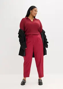 Maglia in filato fine con colletto raffinato, bonprix Maglia in filato fine con colletto raffinato, bonprix