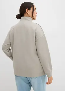 Felpa a collo alto in tessuto effetto neoprene, bonprix Felpa a collo alto in tessuto effetto neoprene, bonprix