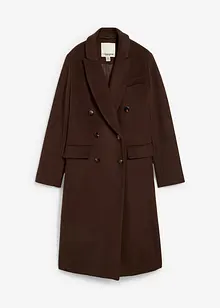 Cappotto stile blazer in morbido misto lana, bonprix Cappotto stile blazer in morbido misto lana, bonprix