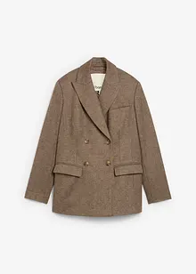 Blazer in morbido misto lana, bonprix Blazer in morbido misto lana, bonprix