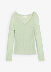 Maglione in filato fine di lana merino, bonprix Maglione in filato fine di lana merino, bonprix