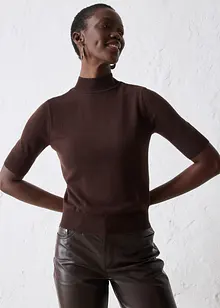 Maglione a collo alto in morbido misto lana, bonprix Maglione a collo alto in morbido misto lana, bonprix