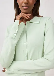 Cardigan in filato fine di misto lana morbido, bonprix Cardigan in filato fine di misto lana morbido, bonprix