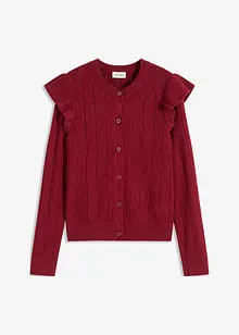 Cardigan traforato di cotone, bonprix Cardigan traforato di cotone, bonprix