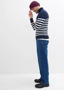 Maglione con mezza zip regular fit, bonprix Maglione con mezza zip regular fit, bonprix