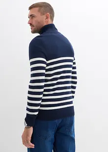 Maglione con mezza zip regular fit, bonprix Maglione con mezza zip regular fit, bonprix