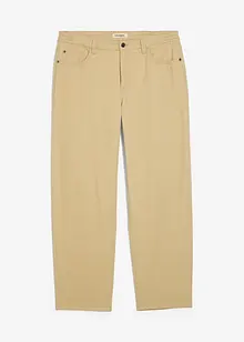 Pantaloni in twill con fascia comoda in vita, straight, bonprix Pantaloni in twill con fascia comoda in vita, straight, bonprix