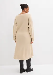 Abito midi in maglia misto viscosa, bonprix Abito midi in maglia misto viscosa, bonprix