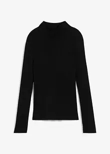 Maglia a costine in misto viscosa, bonprix Maglia a costine in misto viscosa, bonprix