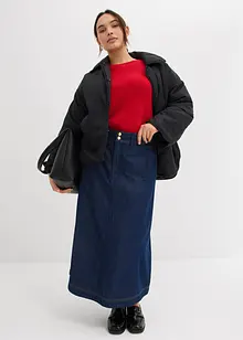 Gonna midi di jeans, bonprix Gonna midi di jeans, bonprix