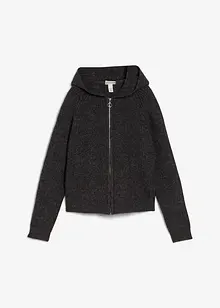 Cardigan con cappuccio, bonprix Cardigan con cappuccio, bonprix