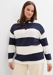 Maglione oversize con colletto a polo, bonprix Maglione oversize con colletto a polo, bonprix
