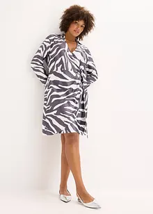 Abito a portafoglio in satin fluente, bonprix Abito a portafoglio in satin fluente, bonprix