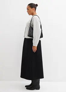 Gonna midi in morbido punto di Roma, bonprix Gonna midi in morbido punto di Roma, bonprix